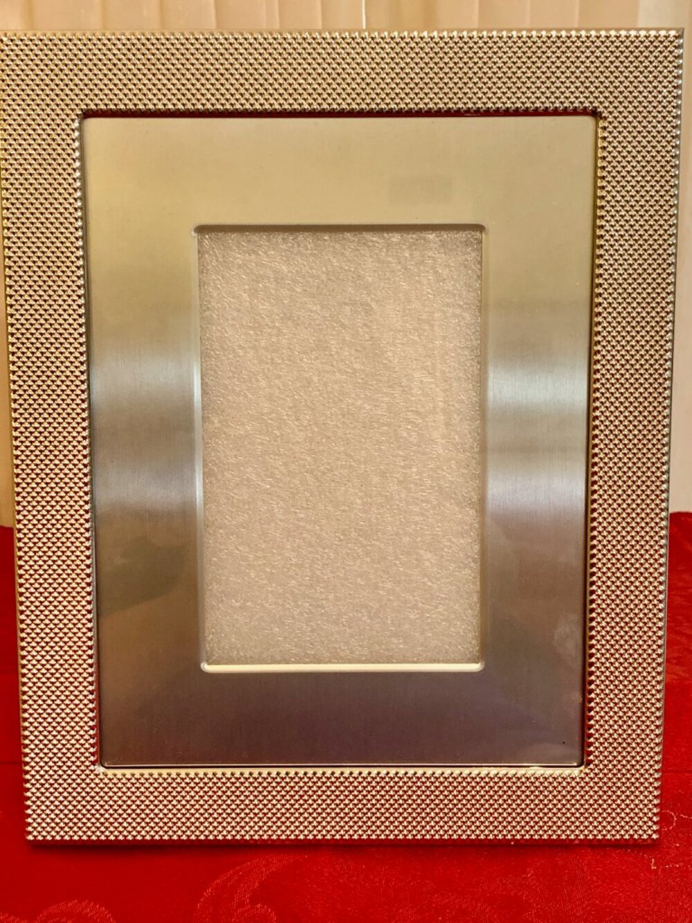 Things Remembered - 4x6 Photo Free Standing Frame - Silver & Metallic
